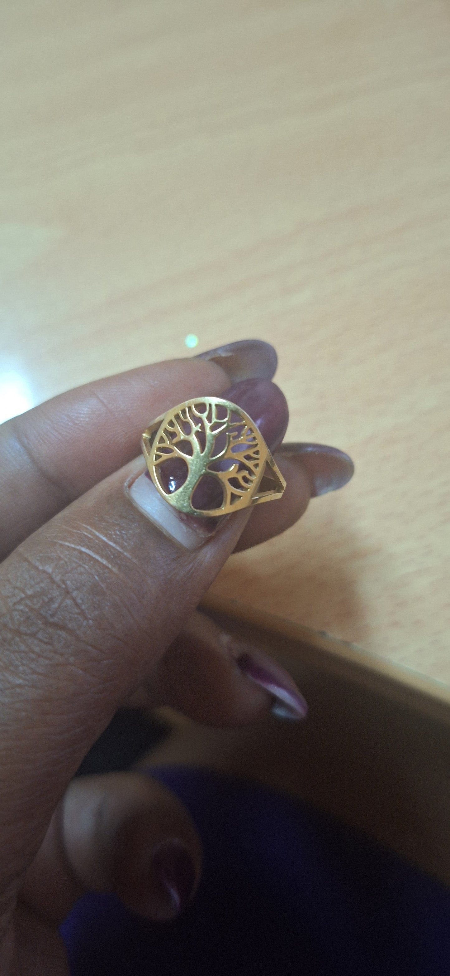 Bague arbre de vie