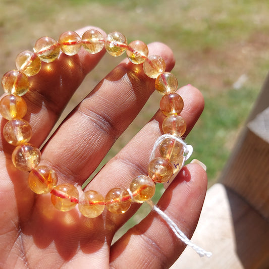 Citrine bracelet 12mm