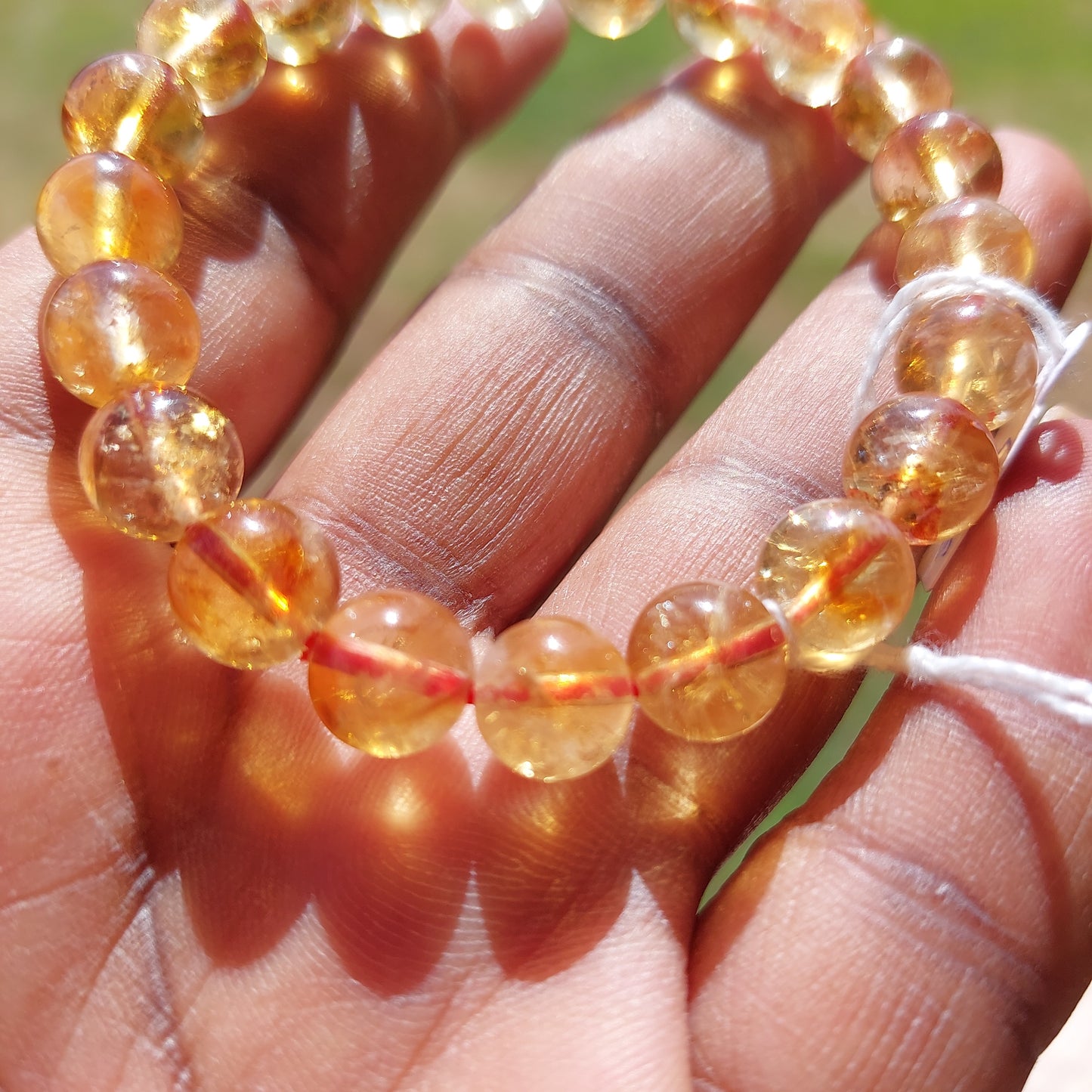 Citrine bracelet 12mm