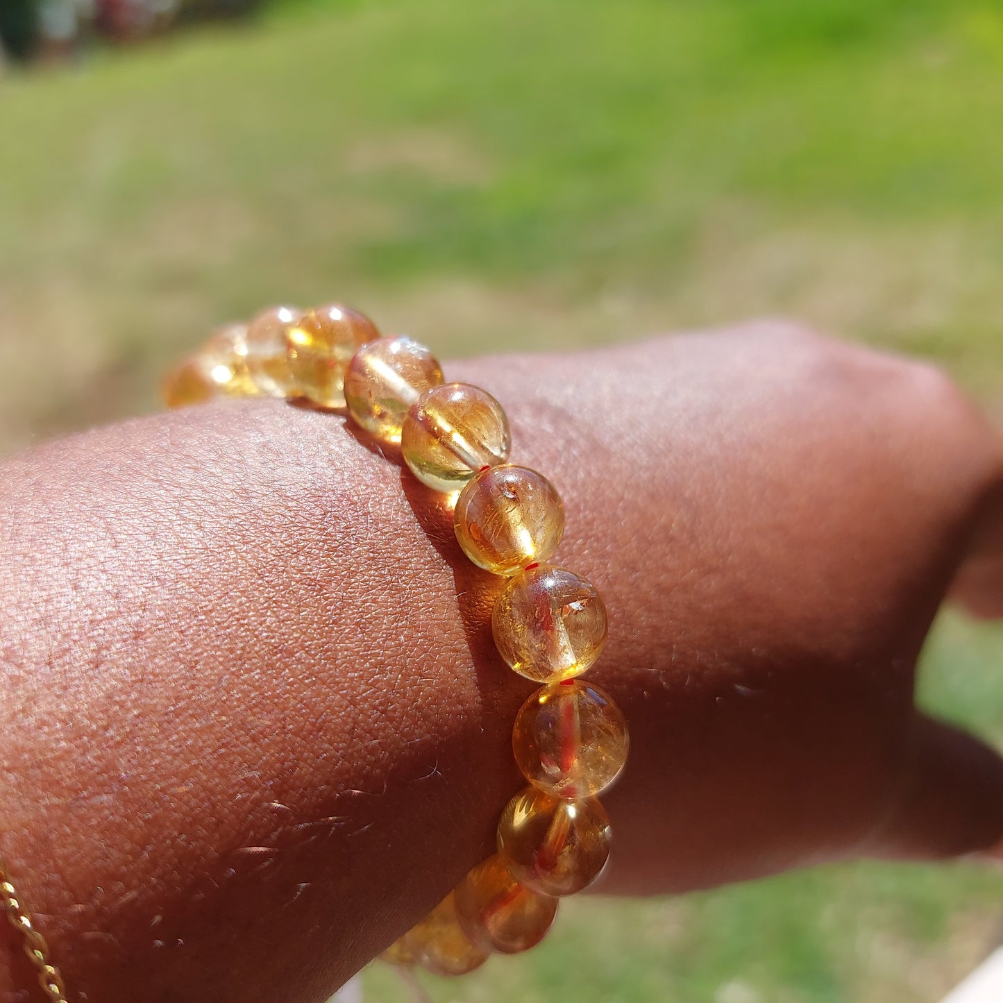 Citrine bracelet 12mm