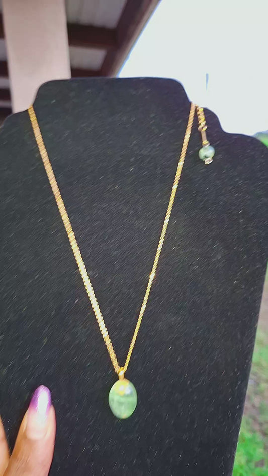 Collier prehnite