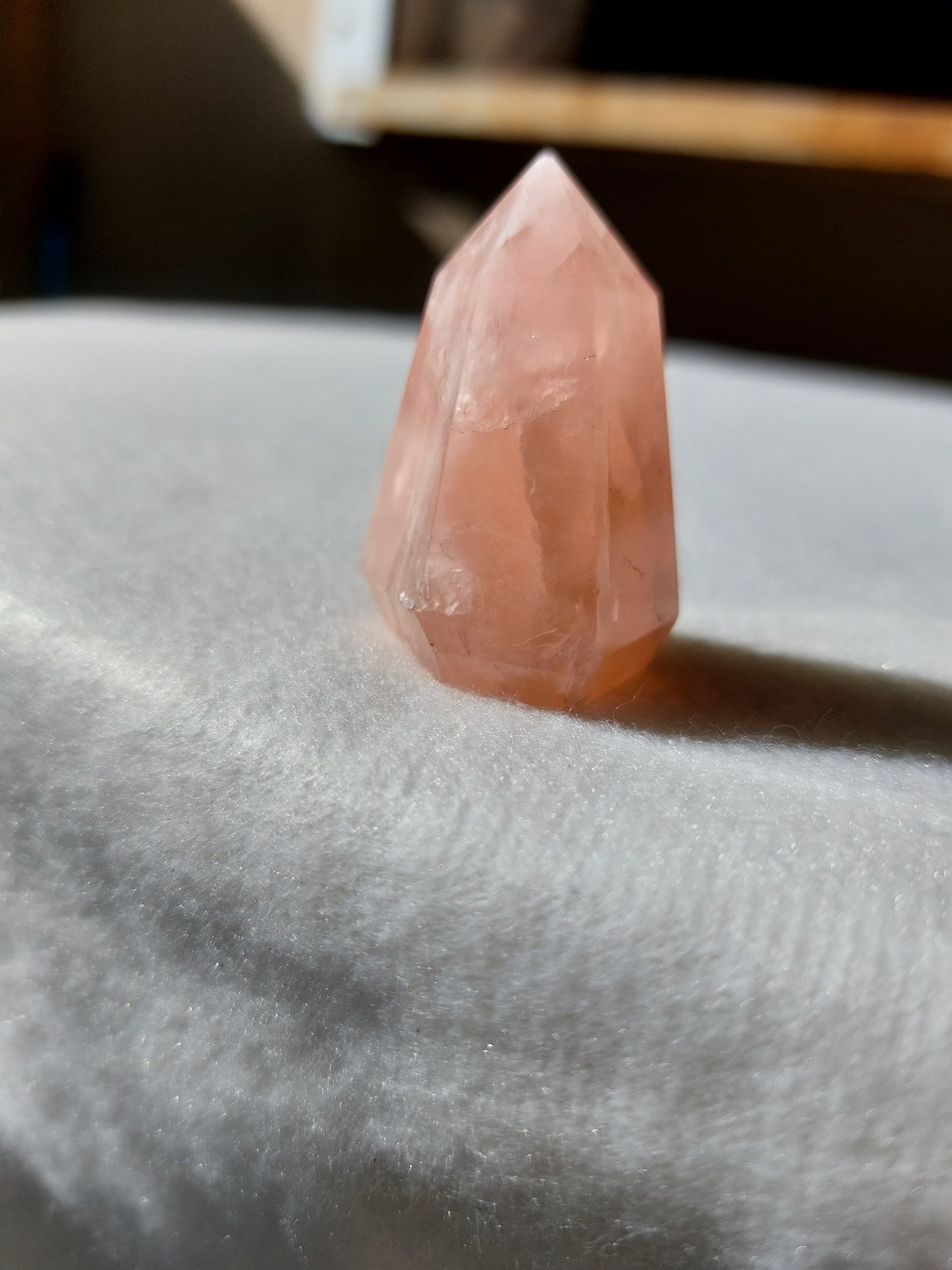 Quartz rose pointe