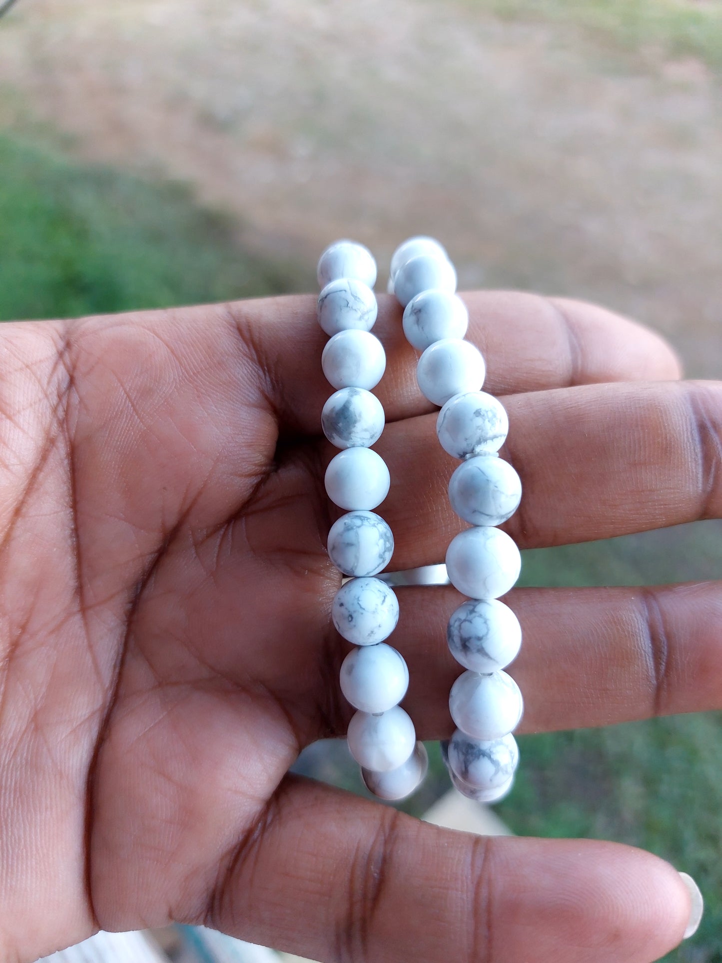 Howlite bracelet