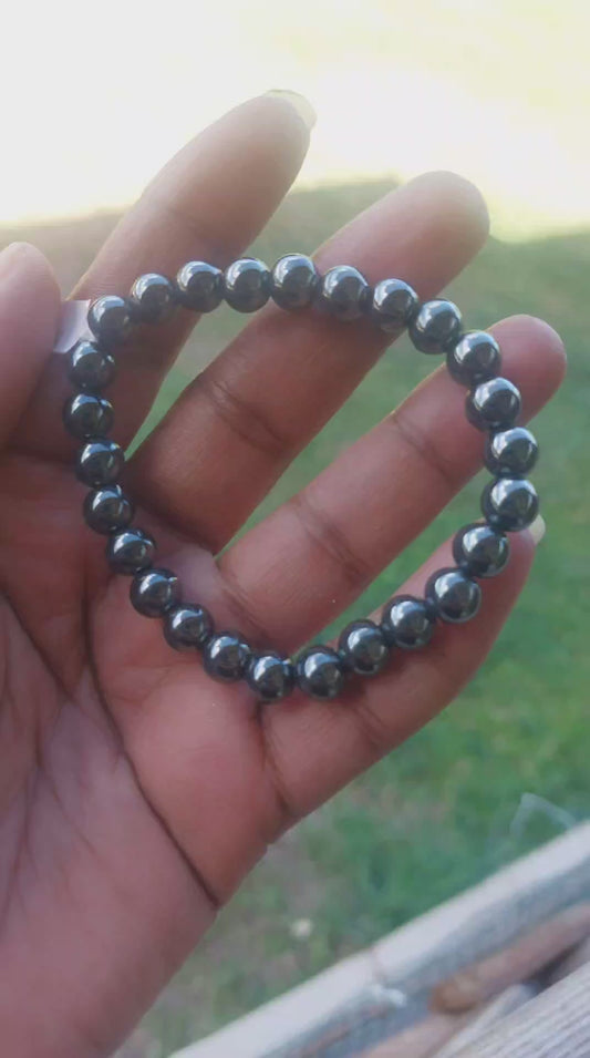 Hematite bracelet